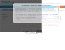 Tablet Screenshot of bfsnaked.com